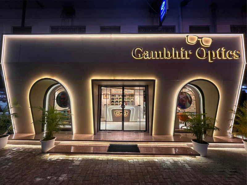 gambhir optics model town front pic